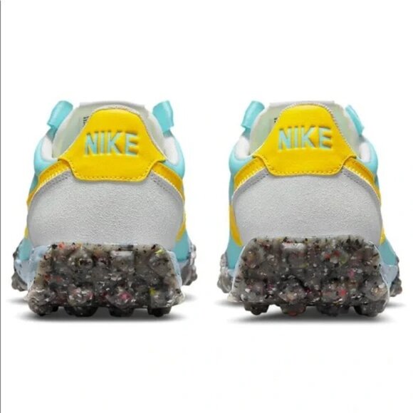 Nike Waffle Racer Crater Sneakers in Bleached Aqua - Picture 4 of 14
